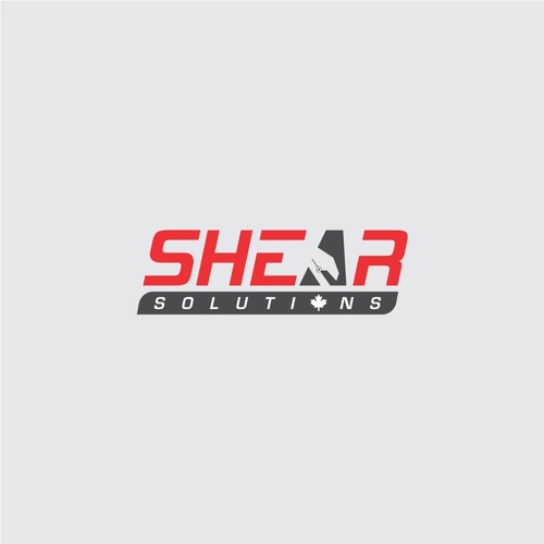 Create a logo for a Canadian Scrap Metal Shearing company.