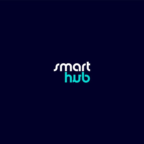 clean and strong wordmark for SmartHub
