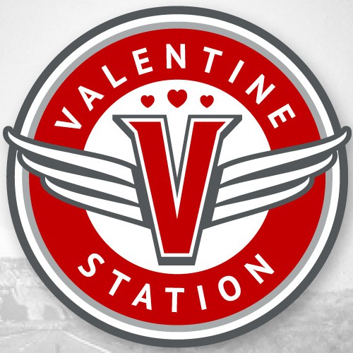 Logo design for historic Route 66 Gas station in Valentine