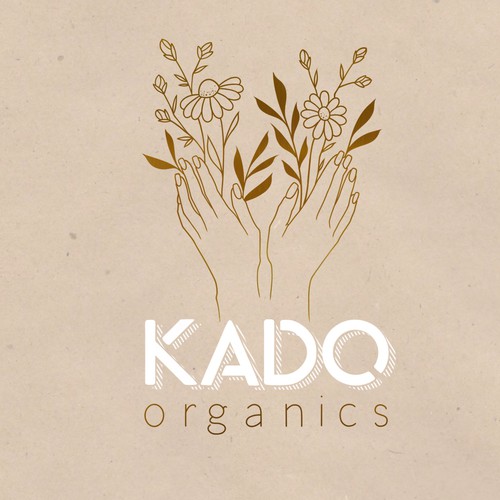 Logo for organic cosmetic brand