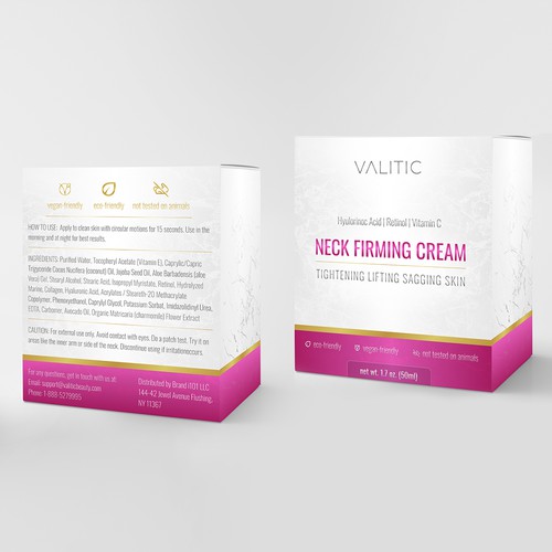 Neck firming cream