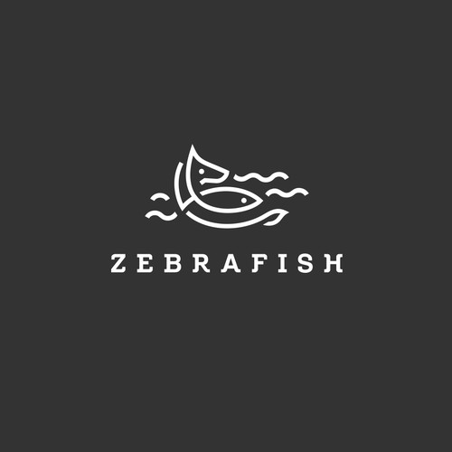 Zebrafish Logo Design