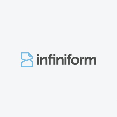 Create a distinctive logo for Infiniforms