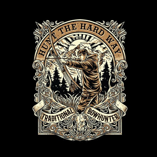 Traditional bowhunter