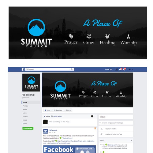 Church Facebook design