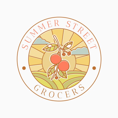 Logo for local organic grocery store