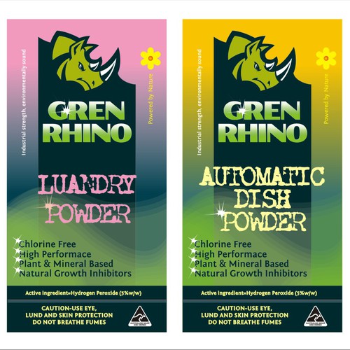 Help Green Rhino with a new product label