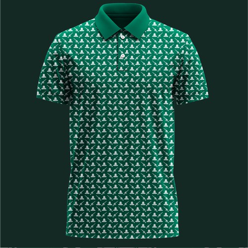 golf polo shirt pattern design