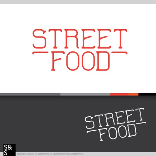 Street Food Food Truck Logo