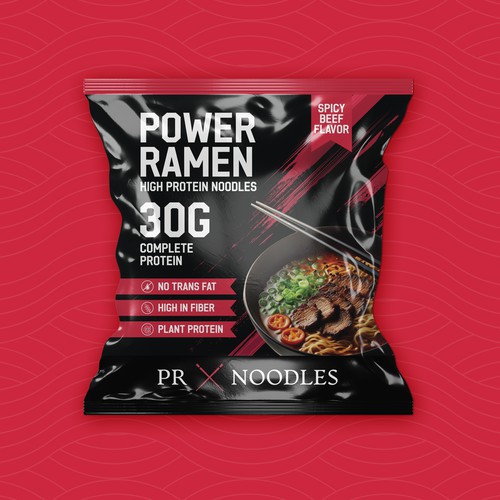 Instant noodle packaging