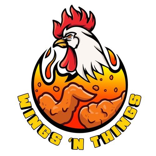 Wings 'N Things Logo Design