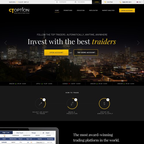 Financial Web Design