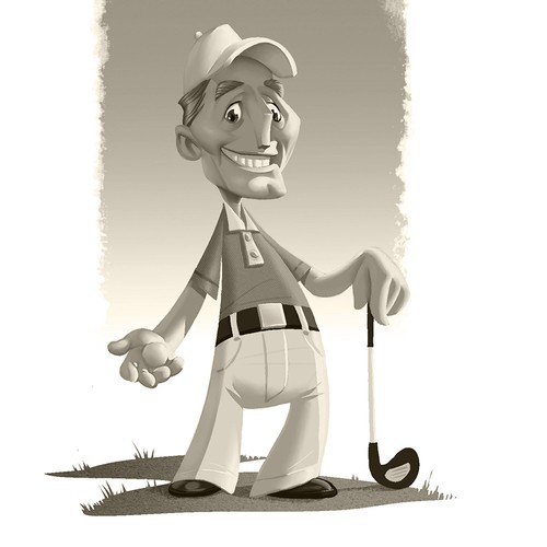 Create an avatar/character for new Golf Website