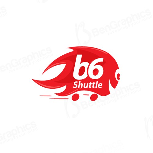 Fun style logo for young transportation company.