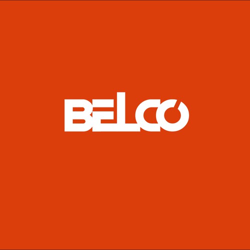 Create a Powerful brand logo for BELCO – CAT-inspired, generators, tools, and industrial machines