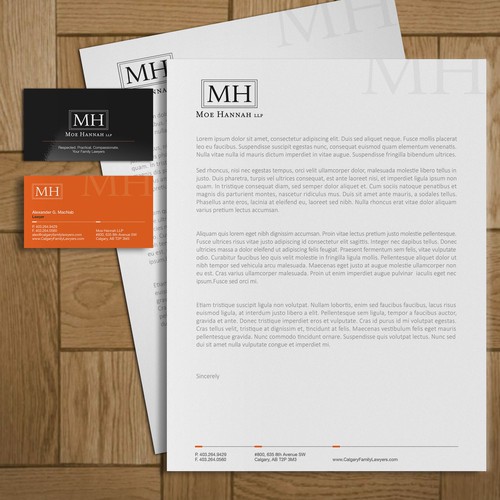 Business Card + Letterhead Design