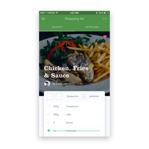 Cooking & Recipe App