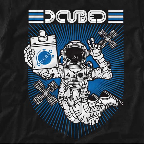 DcubeD Space T-Shirt Design