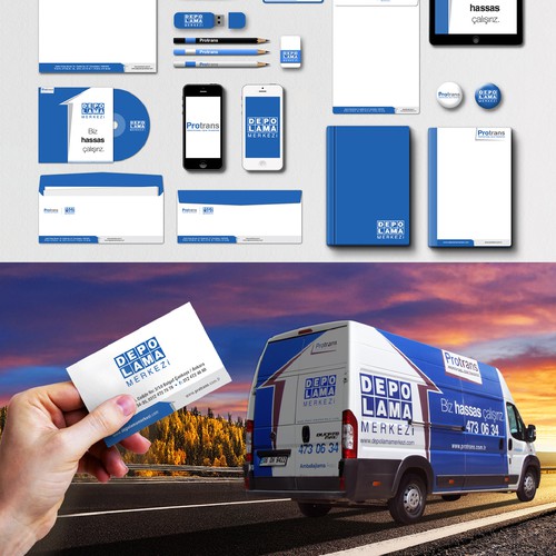 DEPOLAMA MERKEZİ (Storage Center) Corporate Identity Design