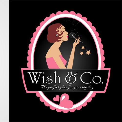 destination wedding planning company brand identity package for Wish&Co.