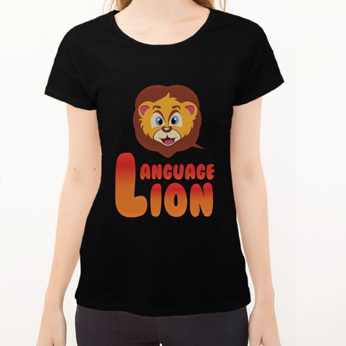 logo concept and design for T-Shirt for language education