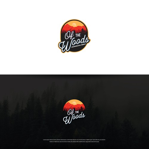 Of the Woods Logo design winner