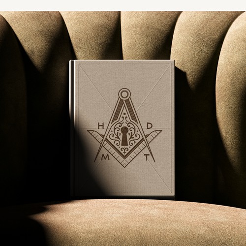 Vintage logo concept for Hastings District Masonic Trust