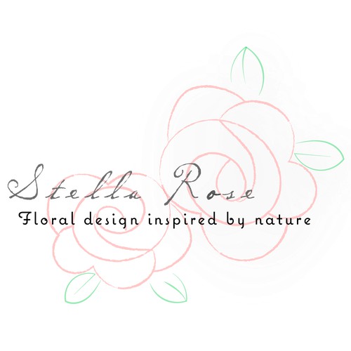 Delicate Logo for Floral Design Company