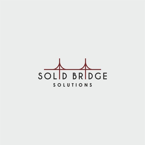 Logo concept for Solid Bridge solutions.
