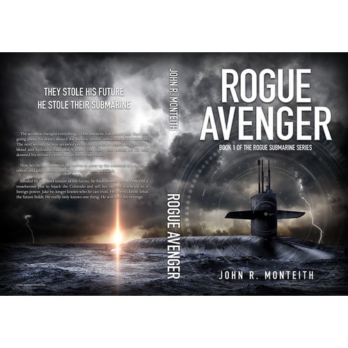 Create cover for book(s) in a 5+ submarine novel series