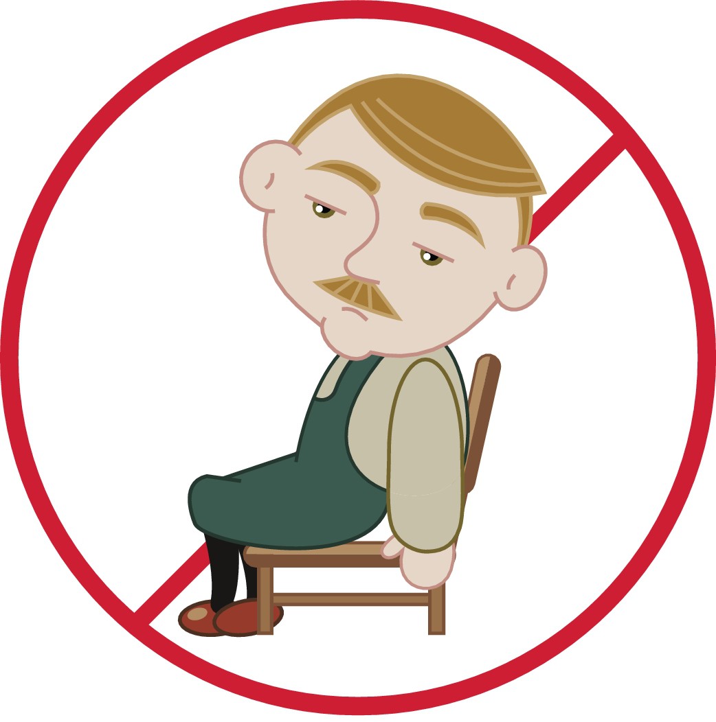 6 Illustrationen für die richtige Körperhaltung im Verkauf