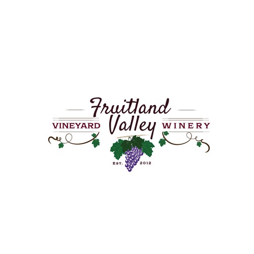 Logo Concept for  Vineyard and Winery