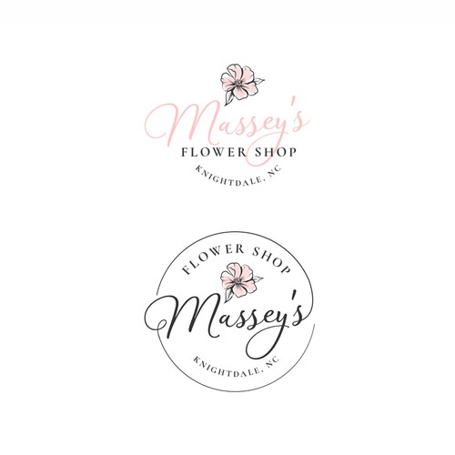 Logo for flower shop