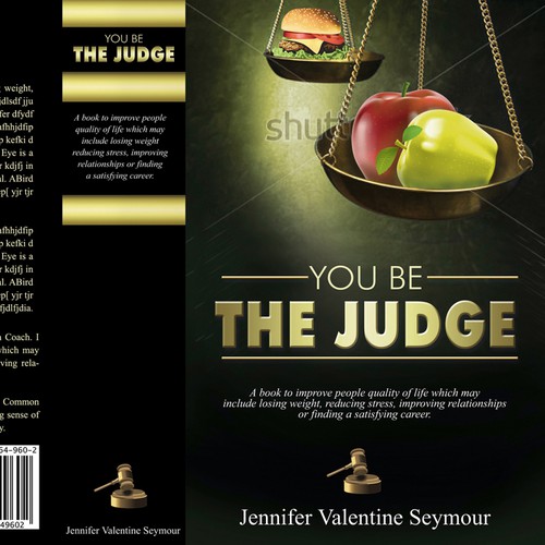 Create a cover for a nutrition book.