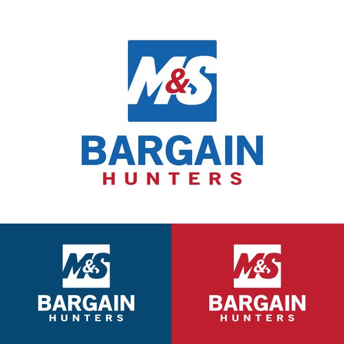 M&S Bargain Hunters Logo Design