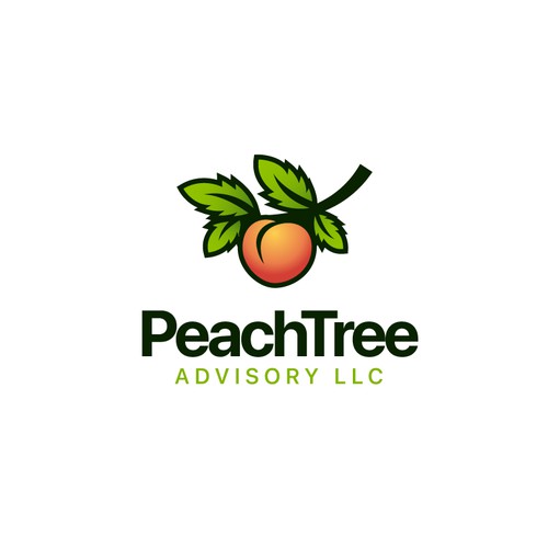 Peach Tree Logo Concept