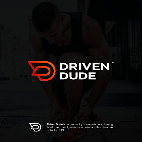 Bold logo for Driven Dude