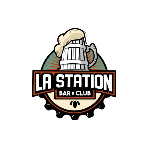 logo "La station"
