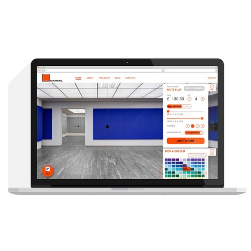 E-commerce Website for Interior Acoustic Panel