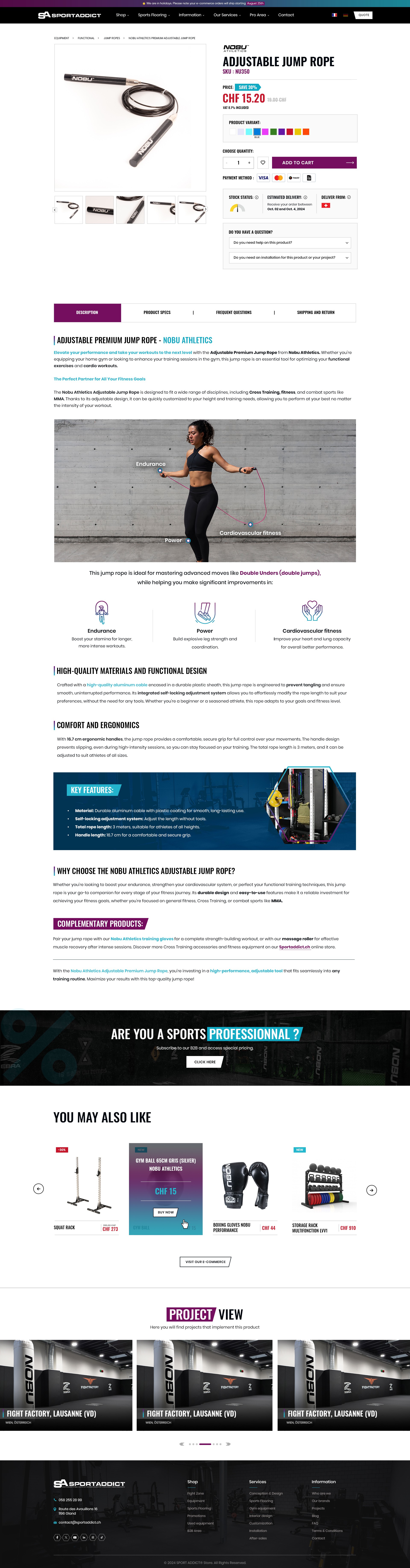 Inner product page