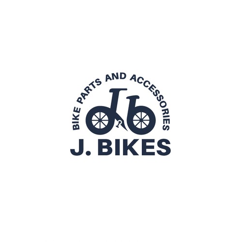 J. Bikes Logo design