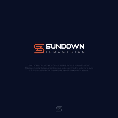 Logo for a firearm specialist company