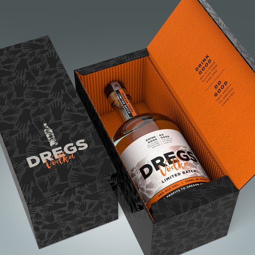 Design Vodka Bottle Packaging