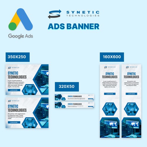 Google Ads Banner Synetic Technologies