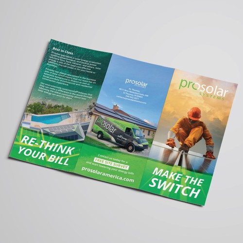 Informative Solar Panel Brochure
