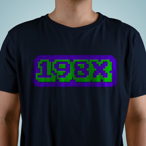 198X tshirt design