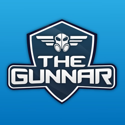 "THE GUNNAR" logo design 2