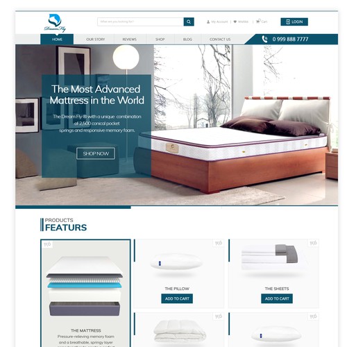 Home and Furnishing Website Design