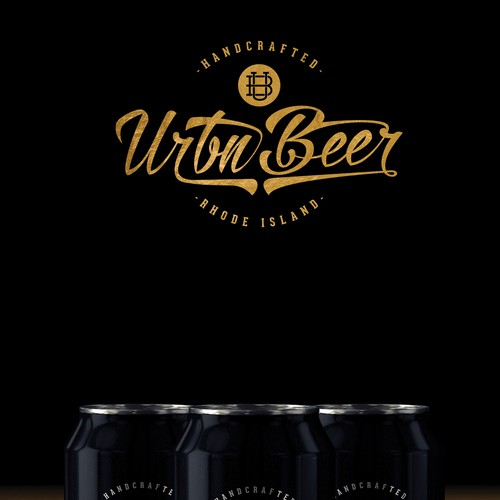 Vintage inspired brewing logo