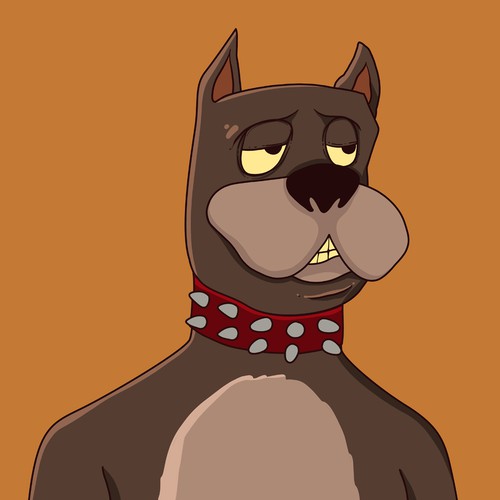 NFT art DOG